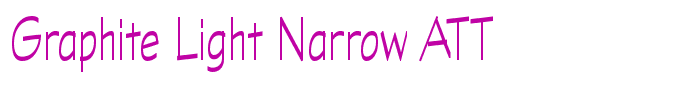 Graphite Light Narrow ATT